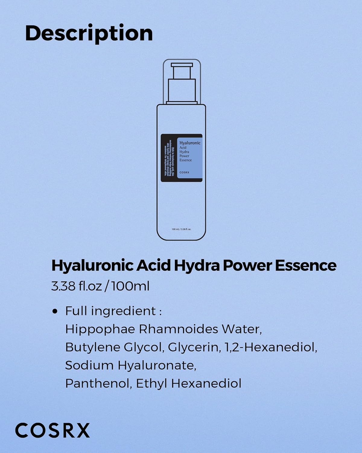 COSRX Hyaluronic Acid Toner 100 ML