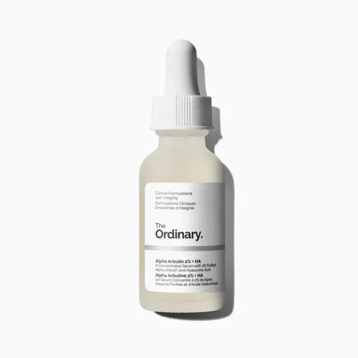 The Ordinary Alpha Arbutin 2% HA + Hyaluronic Acid, Brightens Skin and Targets Dark Spots