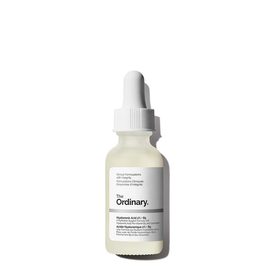 The Ordinary Hyaluronic Acid 2% + B5 30 ml  (with Ceramides), Multi-Depth Hydration Serum for Plumper, Smoother Skin