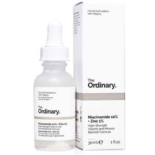 The Ordinary Niacinamide 10% + Zinc 1%, 30 ml  Smoothing Serum for Blemish-Prone Skin