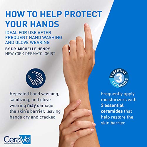 CeraVe Therapeutic Hand Cream for Dry Cracked Hands 85G