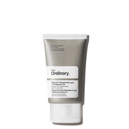 The Ordinary Vitamin C Suspension 23% + Hyaluronic Acid Spheres 2% 30 ml, Serum with Pure L-Ascorbic Acid