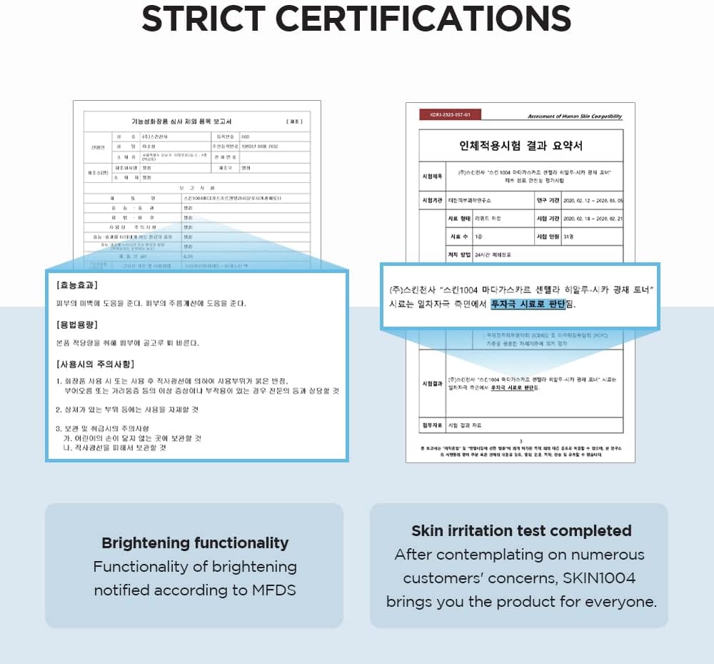 Skin1004 - Madagascar Centella Hyalu-Cica Brightening Toner 210ml