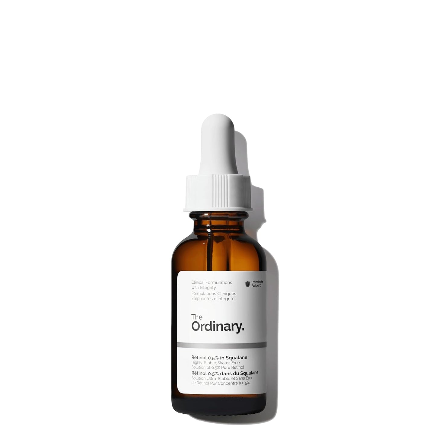 The Ordinary Retinol 0.5% in Squalane, Intermediate Retinol Serum 30 ml  for the Face That Is Anti-Aging and Skin Smoothing,