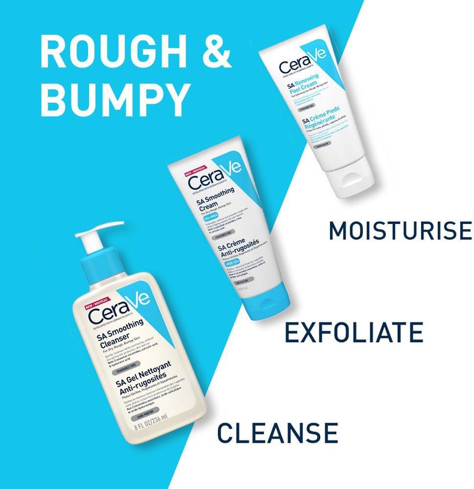 CeraVe SA Smoothing Cream for Rough and Bumpy Skin 177G