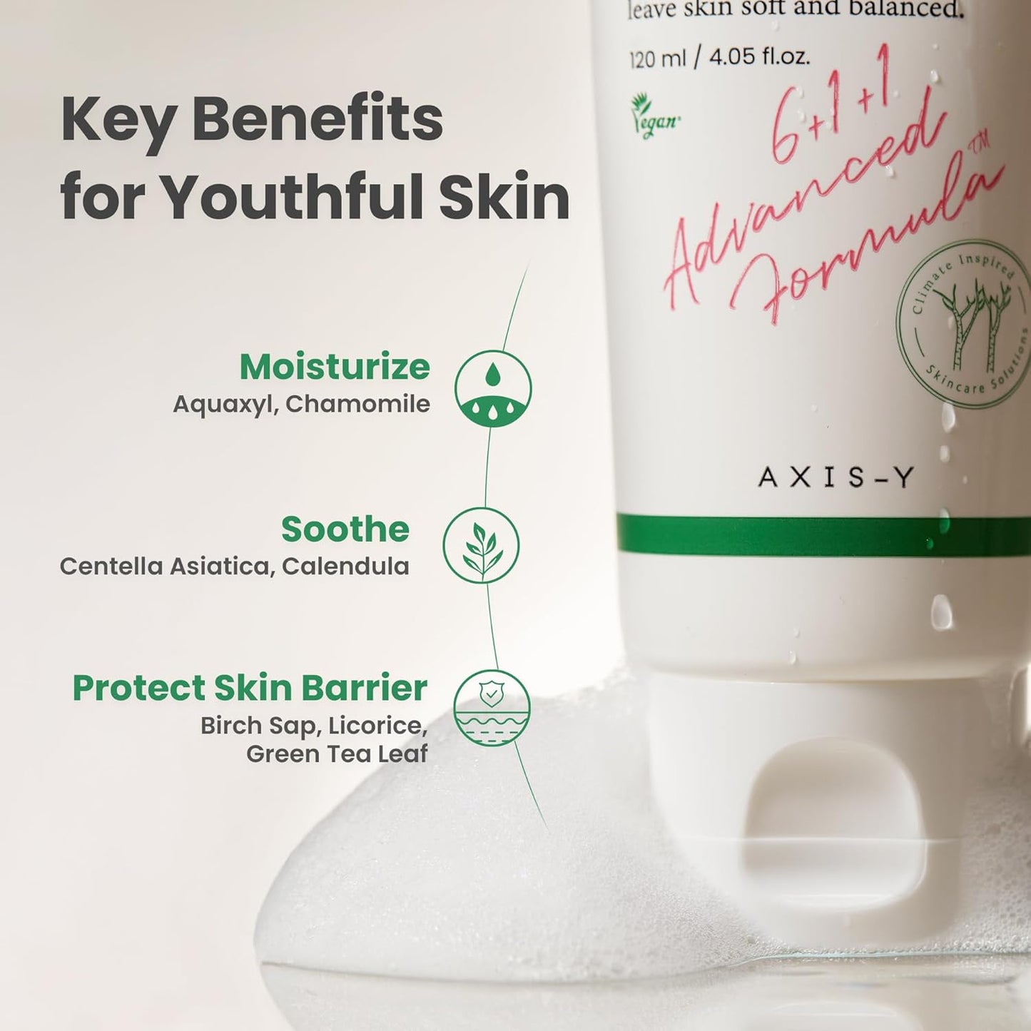 Axis Y Sunday Morning Refreshing Cleansing Foam 120 ML