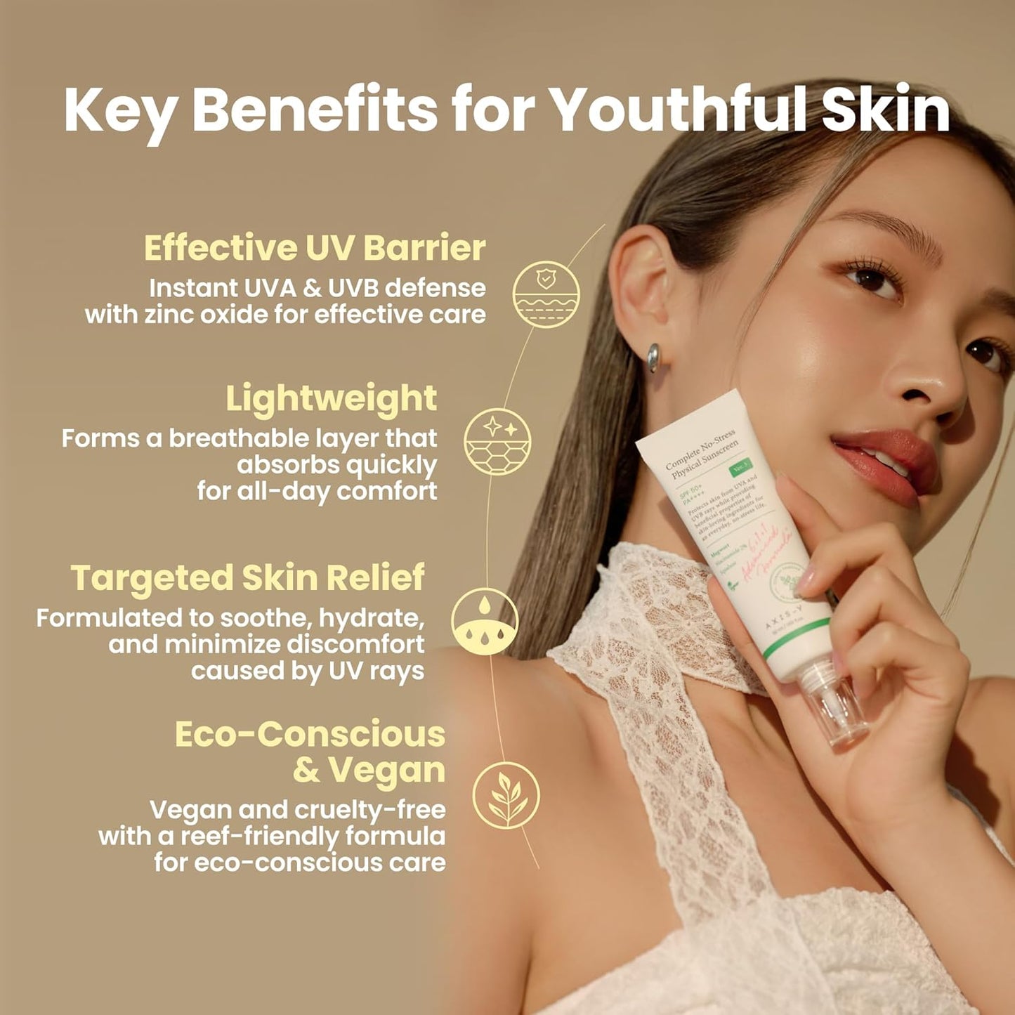 axis-y complete no-stress physical sunscreen 50 ML