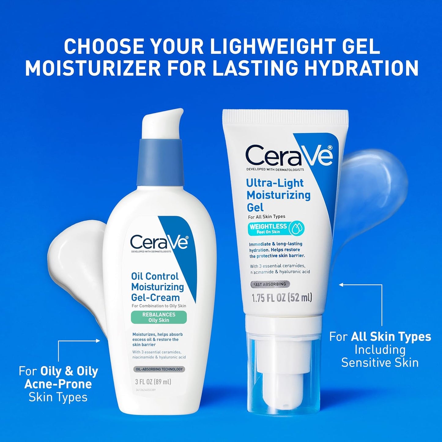 CeraVe Ultra-Light Moisturizing Gel,52 ML