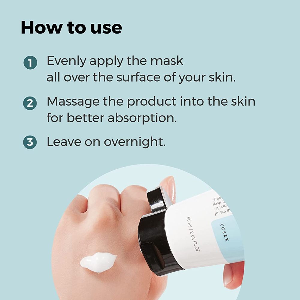 Cosrx Ultimate Nourishing Rice Overnight Spa Mask 60 ML