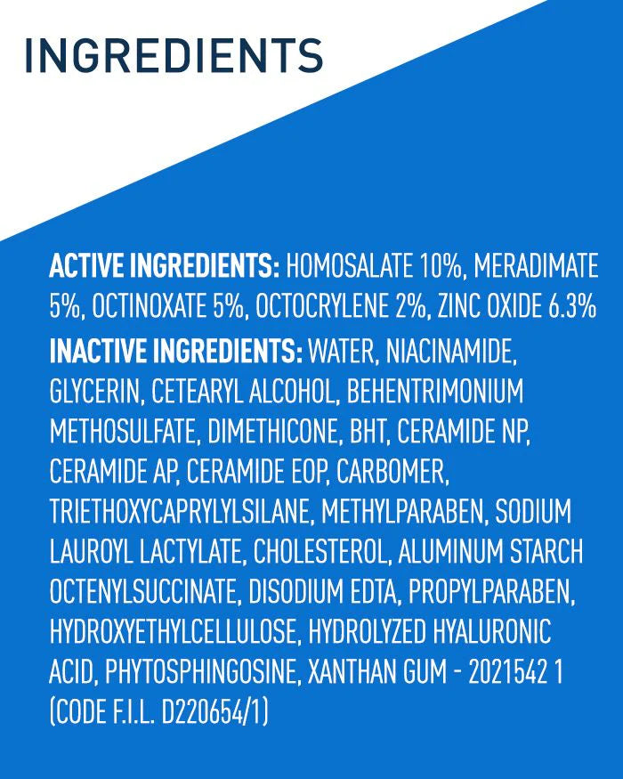 CeraVe AM/Jour Oil-Free Facial Moisturizing Lotion, 89ML