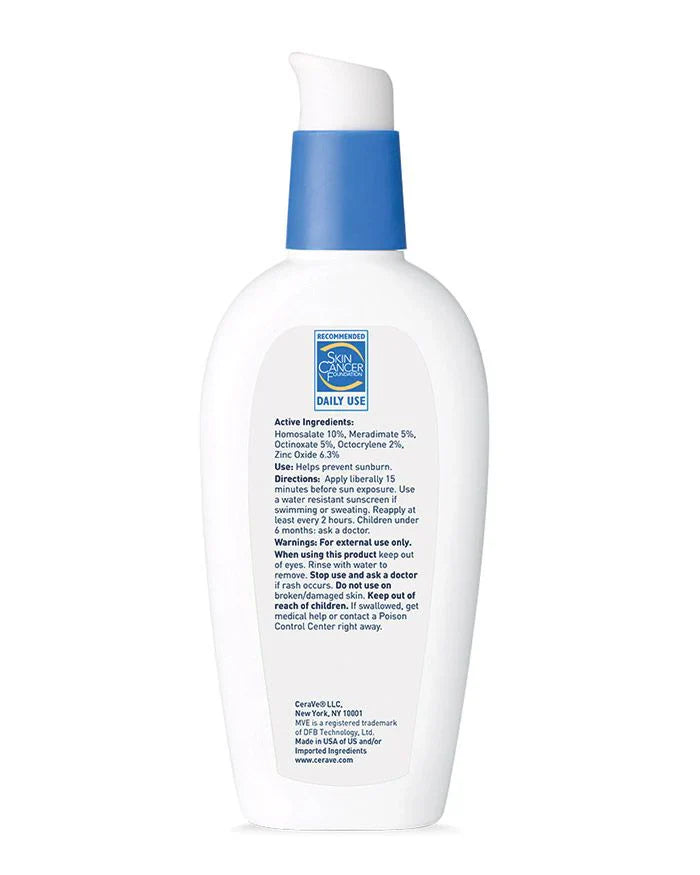 CeraVe AM/Jour Oil-Free Facial Moisturizing Lotion, 89ML