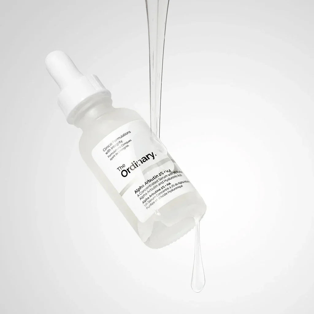 The Ordinary Alpha Arbutin 2% HA + Hyaluronic Acid, Brightens Skin and Targets Dark Spots