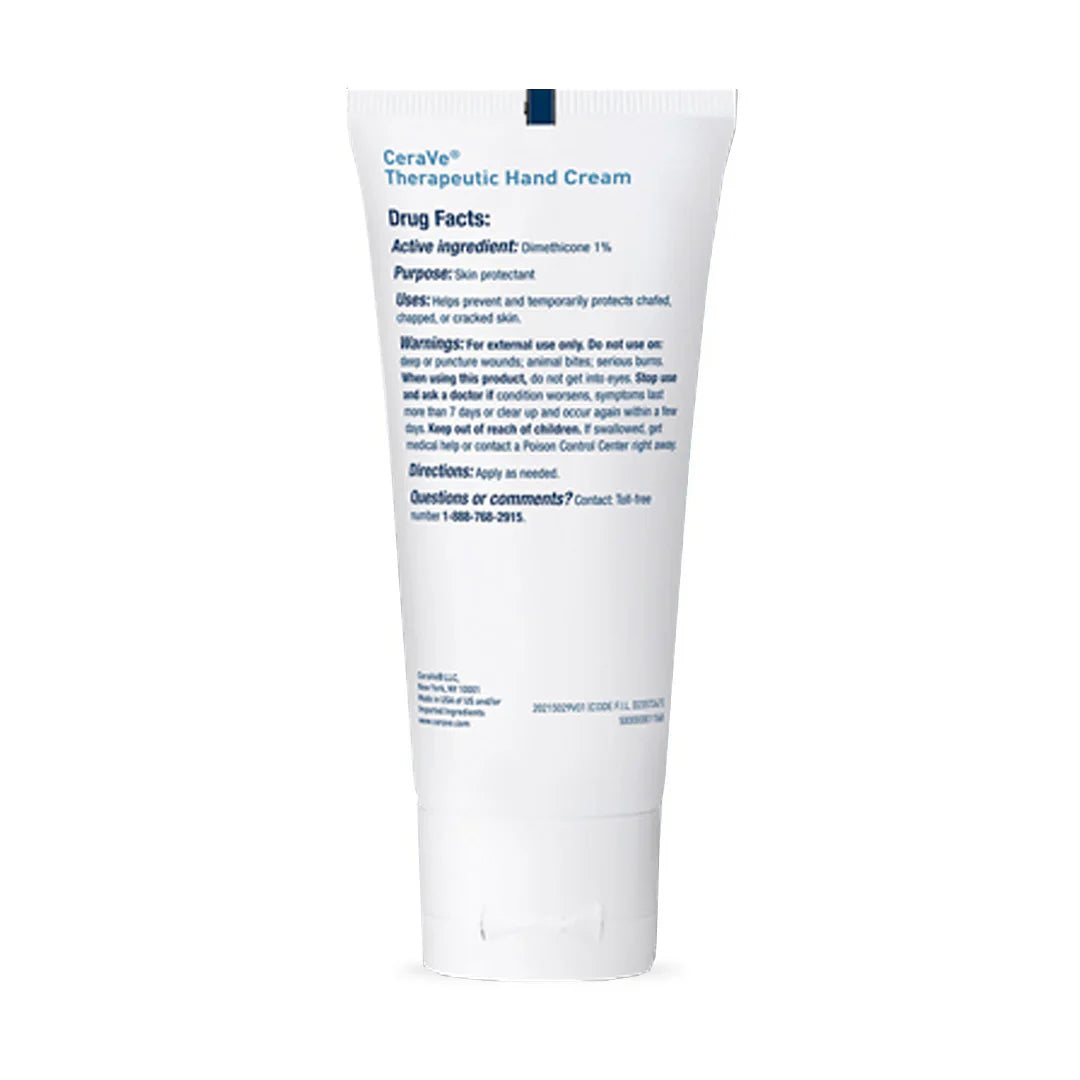 CeraVe Therapeutic Hand Cream for Dry Cracked Hands 85G