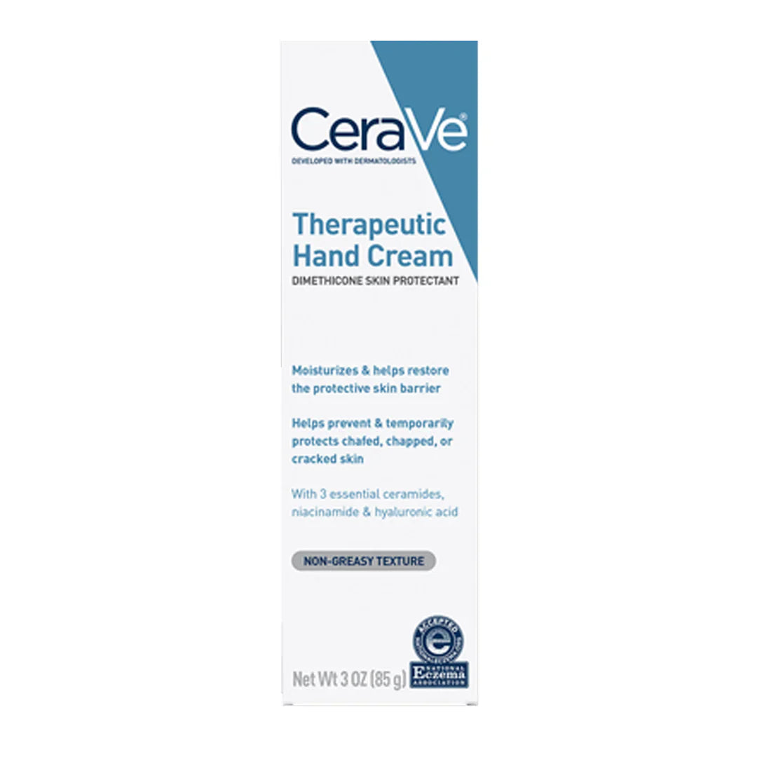 CeraVe Therapeutic Hand Cream for Dry Cracked Hands 85G