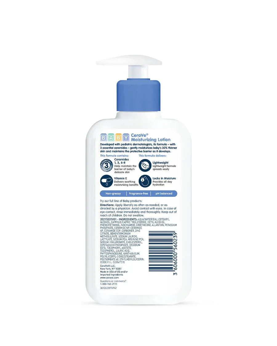 CeraVe Baby Moisturizing Lotion, 237ml