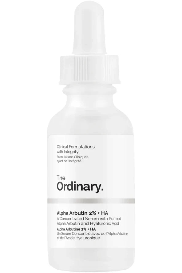 The Ordinary Alpha Arbutin 2% HA + Hyaluronic Acid, Brightens Skin and Targets Dark Spots