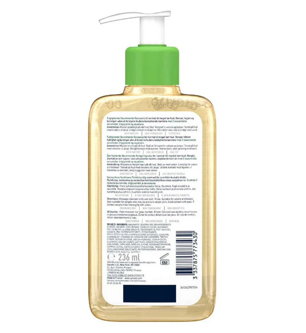 Hydrating Foaming Oil Cleanser 236 ML