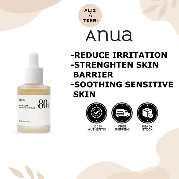 Anua Heartleaf 80 Soothing Ampoule 30 ML